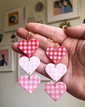 Load image into Gallery viewer, Gingham Heart Strings