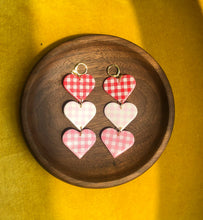 Load image into Gallery viewer, Gingham Heart Strings
