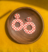 Load image into Gallery viewer, Twiggy -- Coral Checkerboard