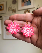 Load image into Gallery viewer, Barbie Pink Smiley Flowers
