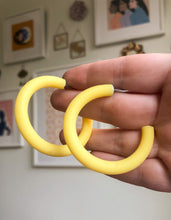 Load image into Gallery viewer, Hoops I Did it Again -- Barbie Yellow
