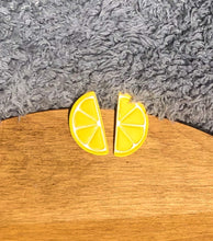 Load image into Gallery viewer, Lemon Slice Studs
